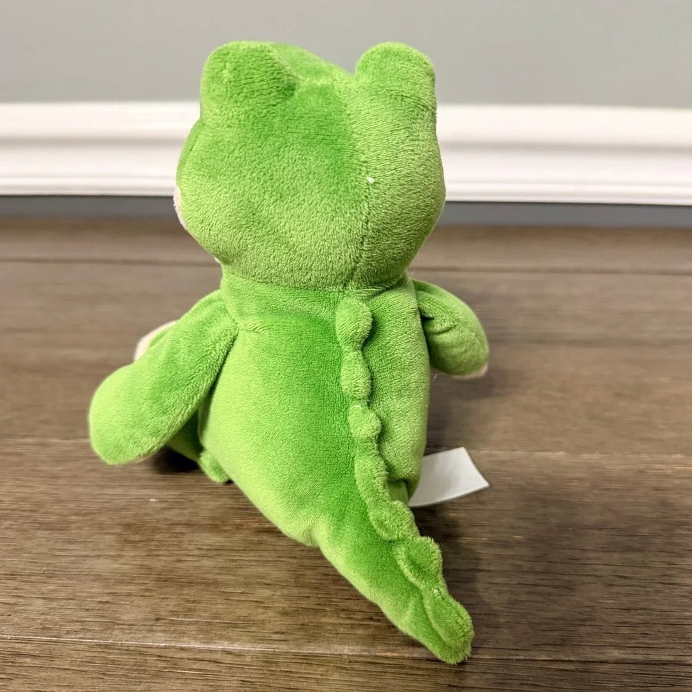 Fiesta Huggin‎ Bean Alligator Plush  Green Stuffed Animal Toy Bean Bag Buddies